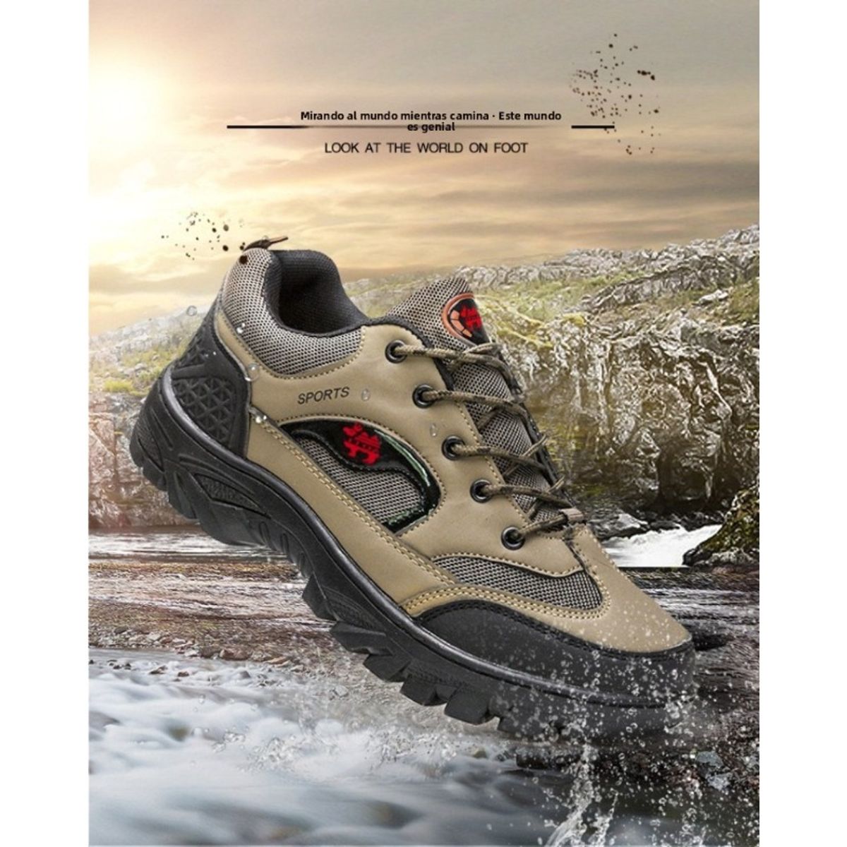TIOZONEY - Zapatos de senderismo