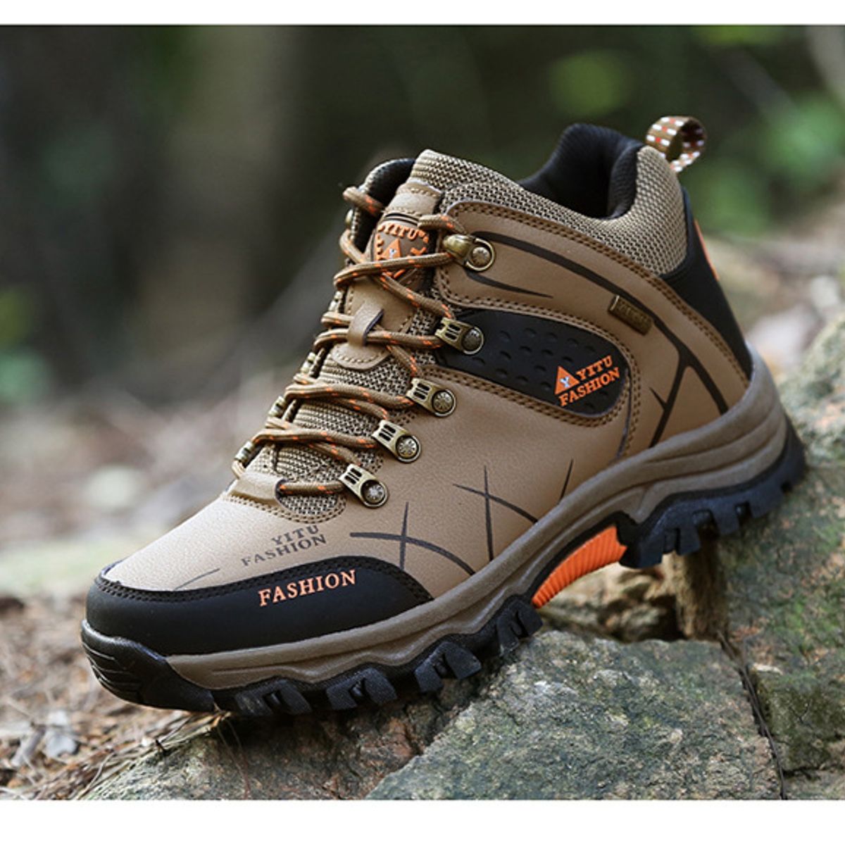 TIOZONEY - Zapatos de montaña para hombre