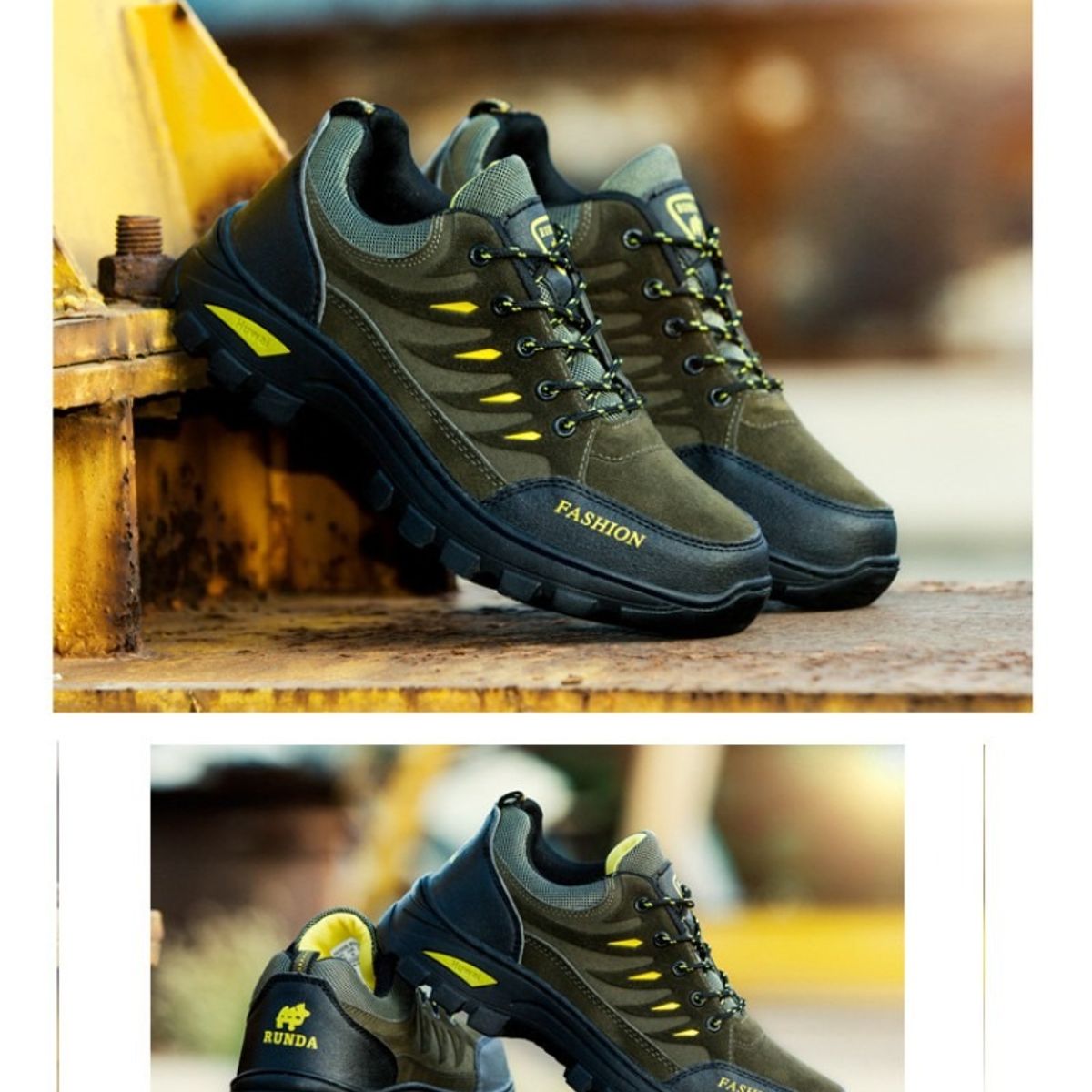 TIOZONEY - Botas de senderismo para hombre​