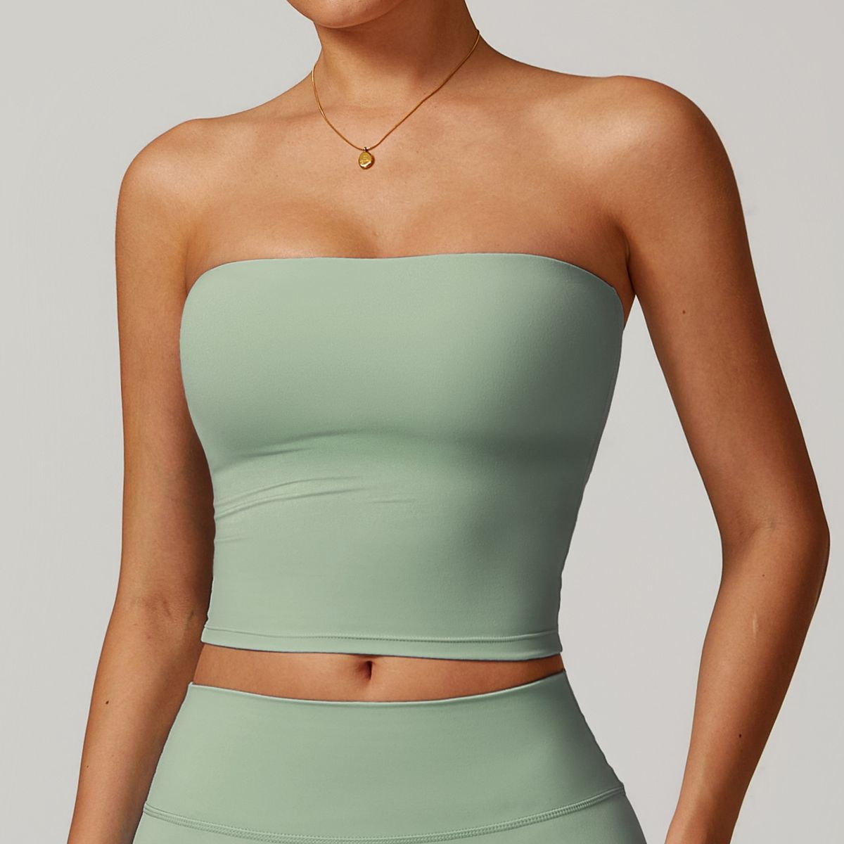 TIOZONEY - Peto deportivo Mujer-Verde