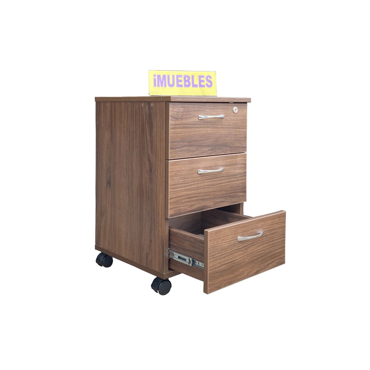 TEMEL - Gavetero para Oficina color Catania – 3 Cajones – SAHIP– iMUEBLES