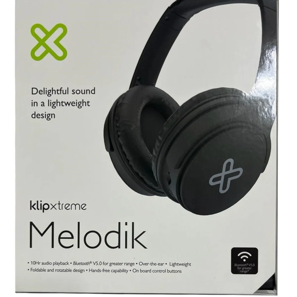 KLIP XTREME - Audifono Microfono Klip Xtreme Bluetooth 10h KWH-050BK Negro