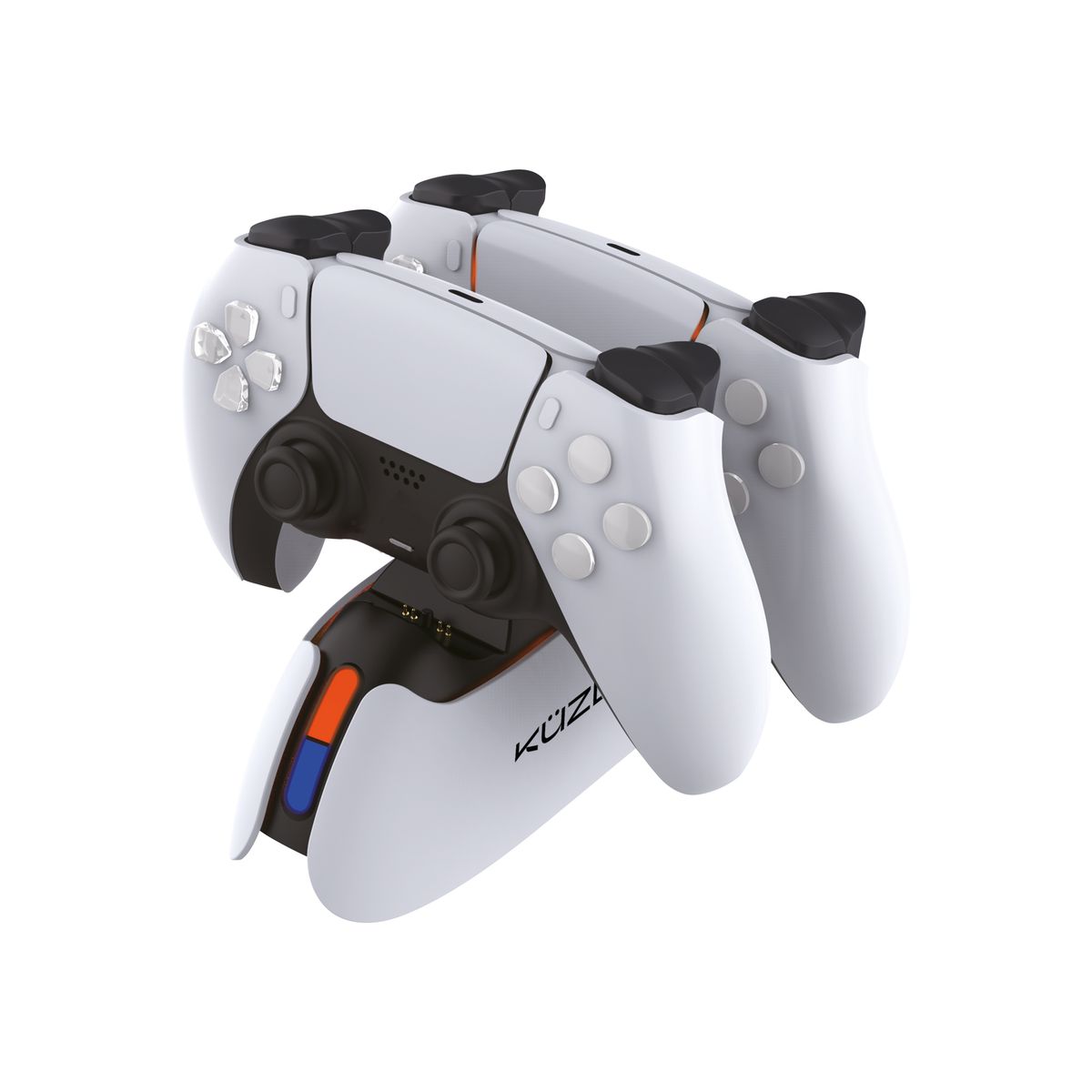 KUZLER - Cargador doble para controles PS5 de carga rápida