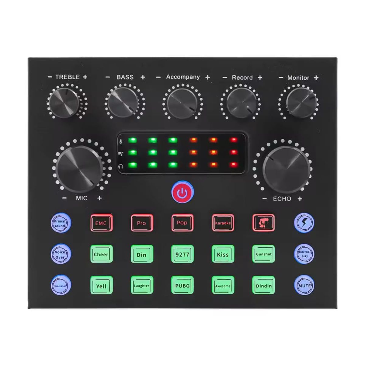 OEM - Interfaz V8S Audio Externo USB Para Grabación Profesional y En Viv