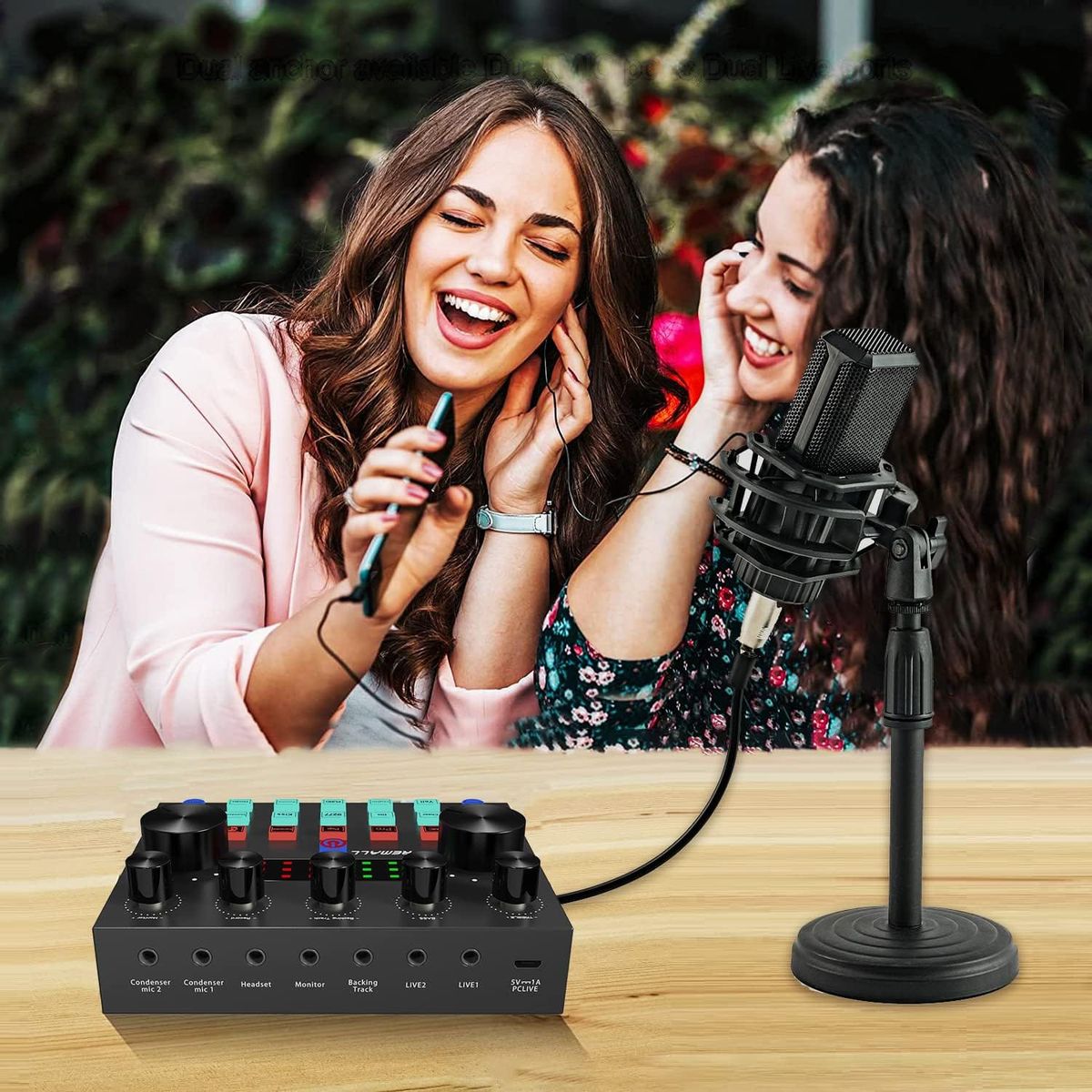 OEM - Interfaz V8S Audio Externo USB Para Grabación Profesional y En Viv