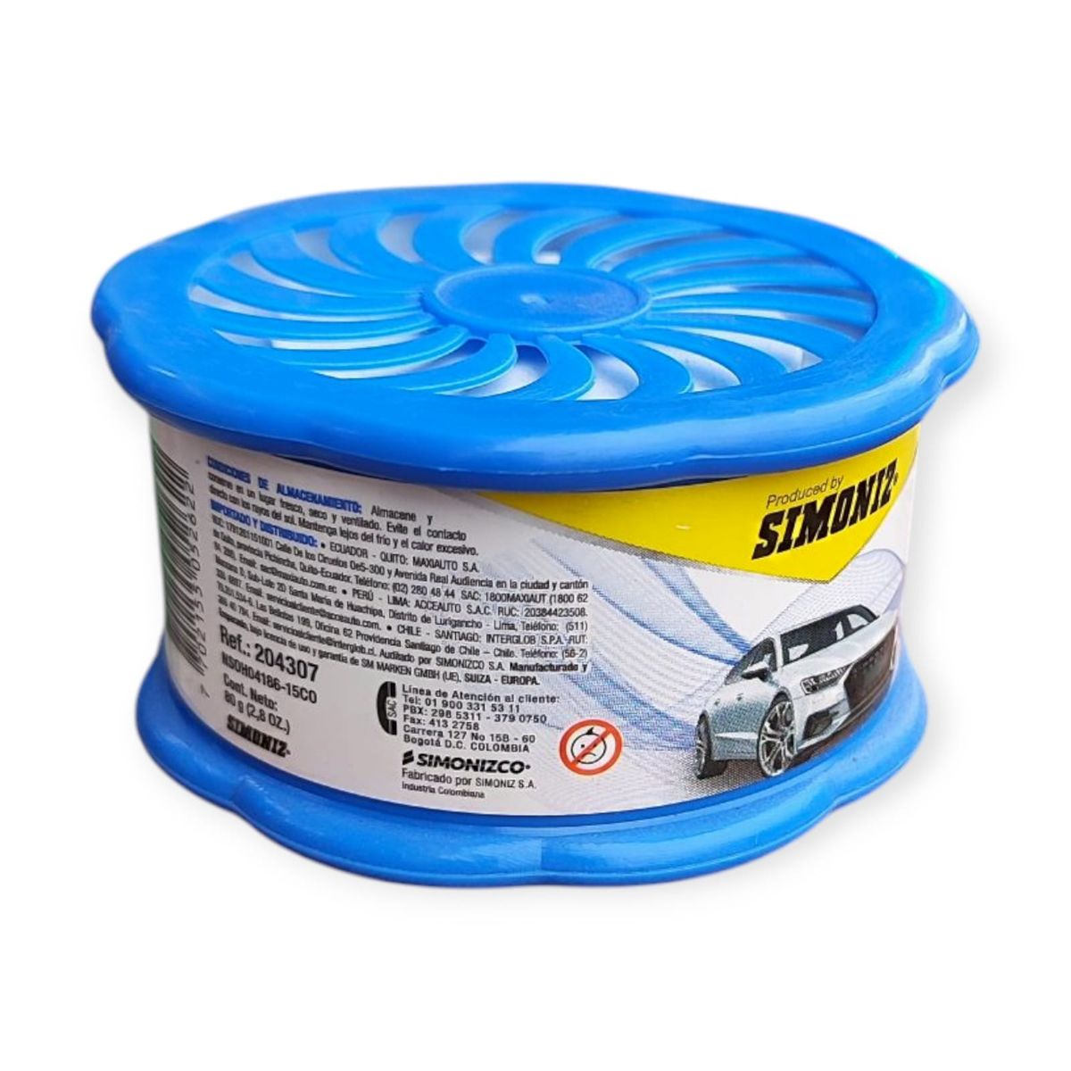 SIMONIZ - Ambientador Simoniz Gel Eco New Car 80gr