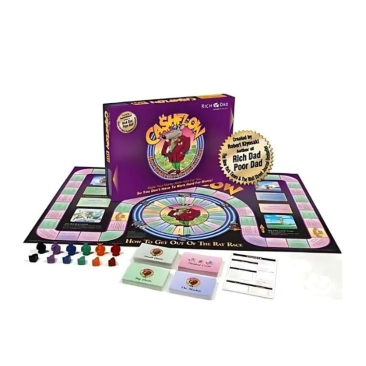 GENERICO - Juego de Mesa Estrategico CashFlow 101 Negocios Generico