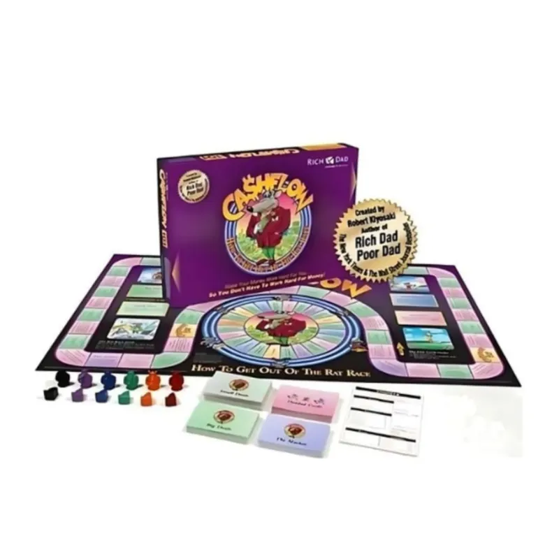 GENERICO - Juego de Mesa Estrategico CashFlow 101 Negocios Generico