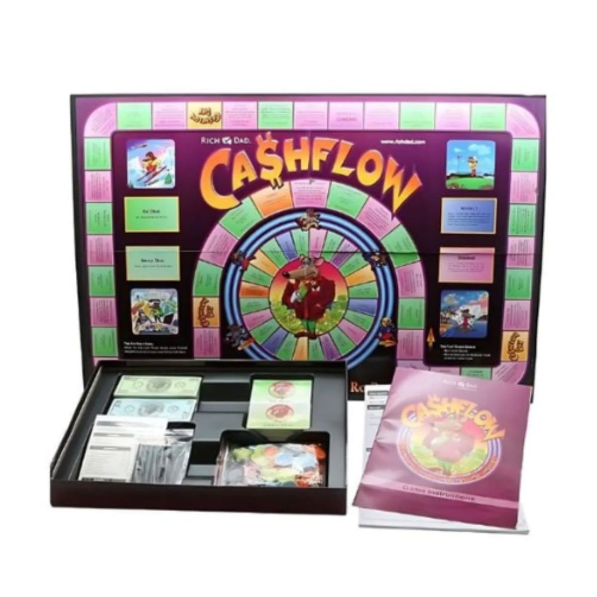 GENERICO - Juego de Mesa Estrategico CashFlow 101 Negocios Generico