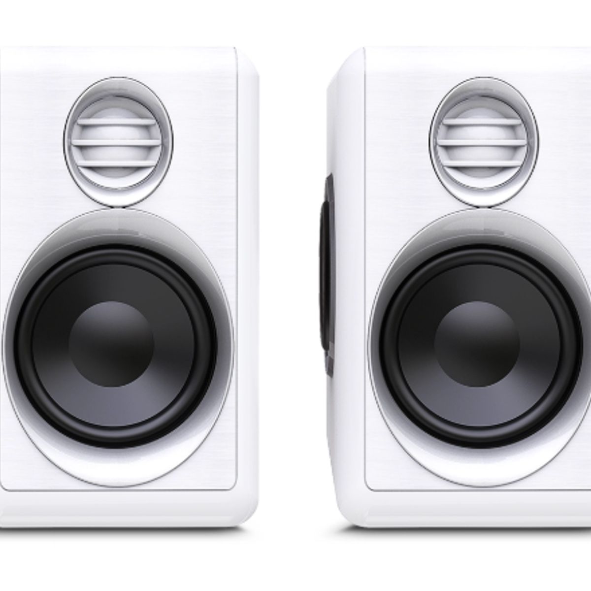 MICRONICS - Parlante IRON WHITE MIC S314W  2. 0 USB 2. 75  RMS:10W MICRONIC