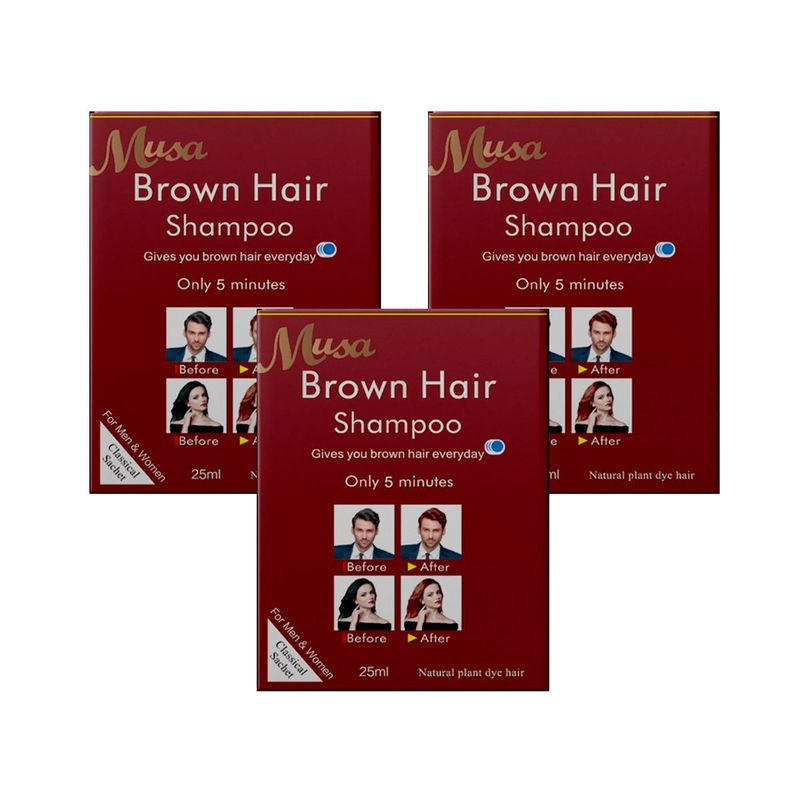 GENERICO - Shampoo Tinte Borgoña 845 25mlx10 en Sachets Musa 3 und