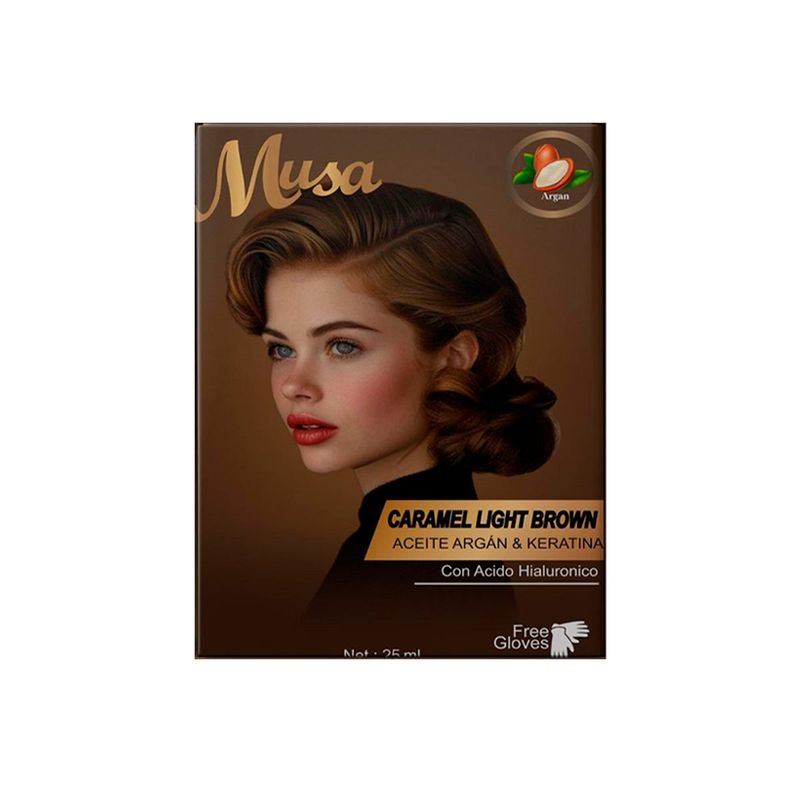 GENERICO - Shampoo Tinte Caramelo 811 25mlx10 en Sachets Musa