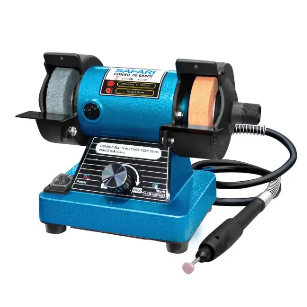 GENERICO - Esmeril de Banco de  3" Potencia 1/3Hp 220V 60Hz Safari
