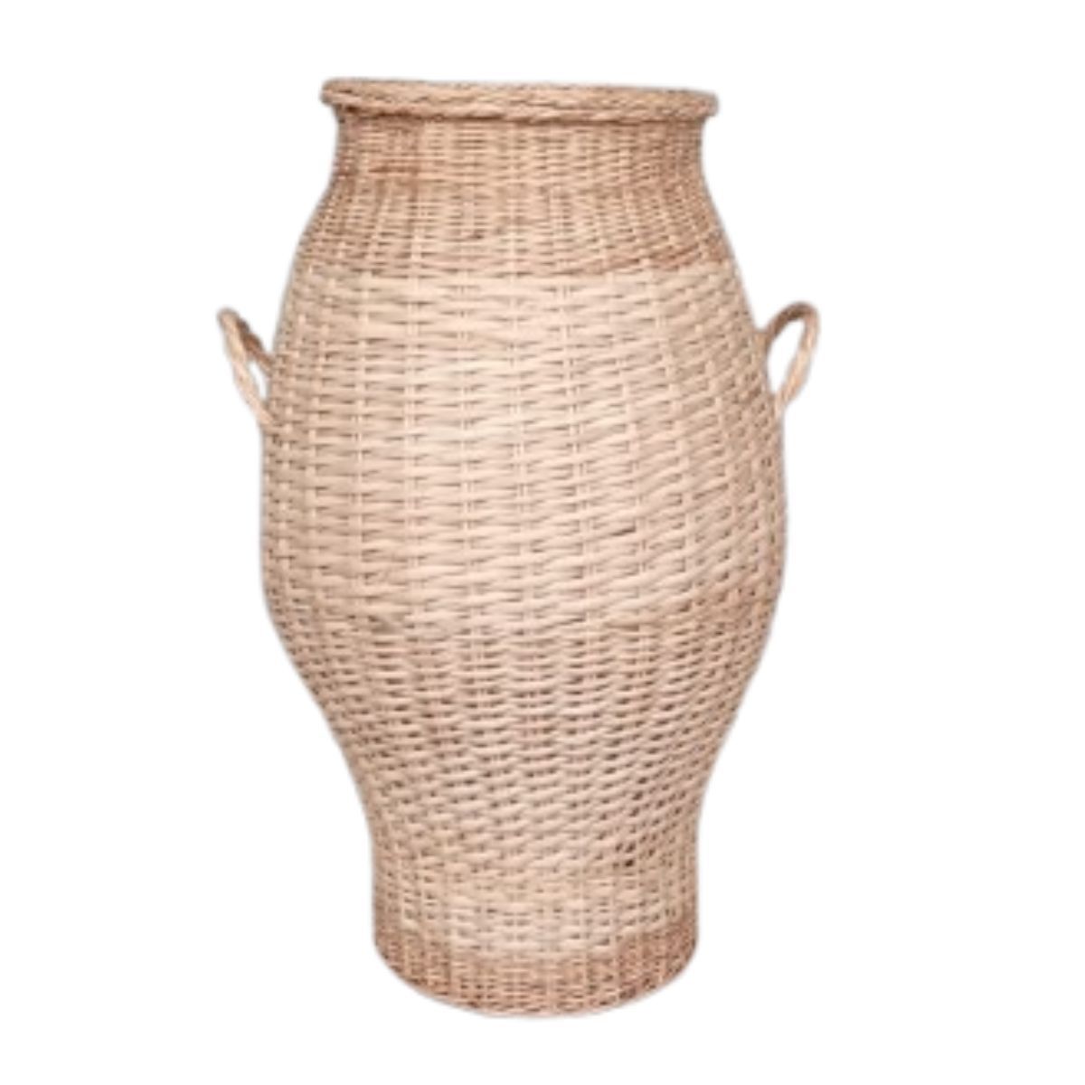 START FG - Jarron florero de Mimbre Premium Grande