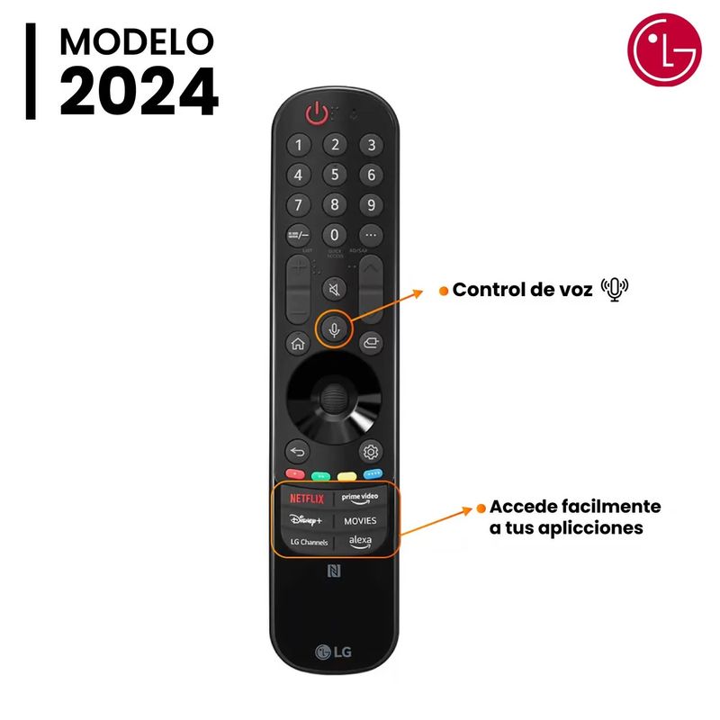 LG - CONTROL MAGIC REMOTE LG 2024 MR24GN