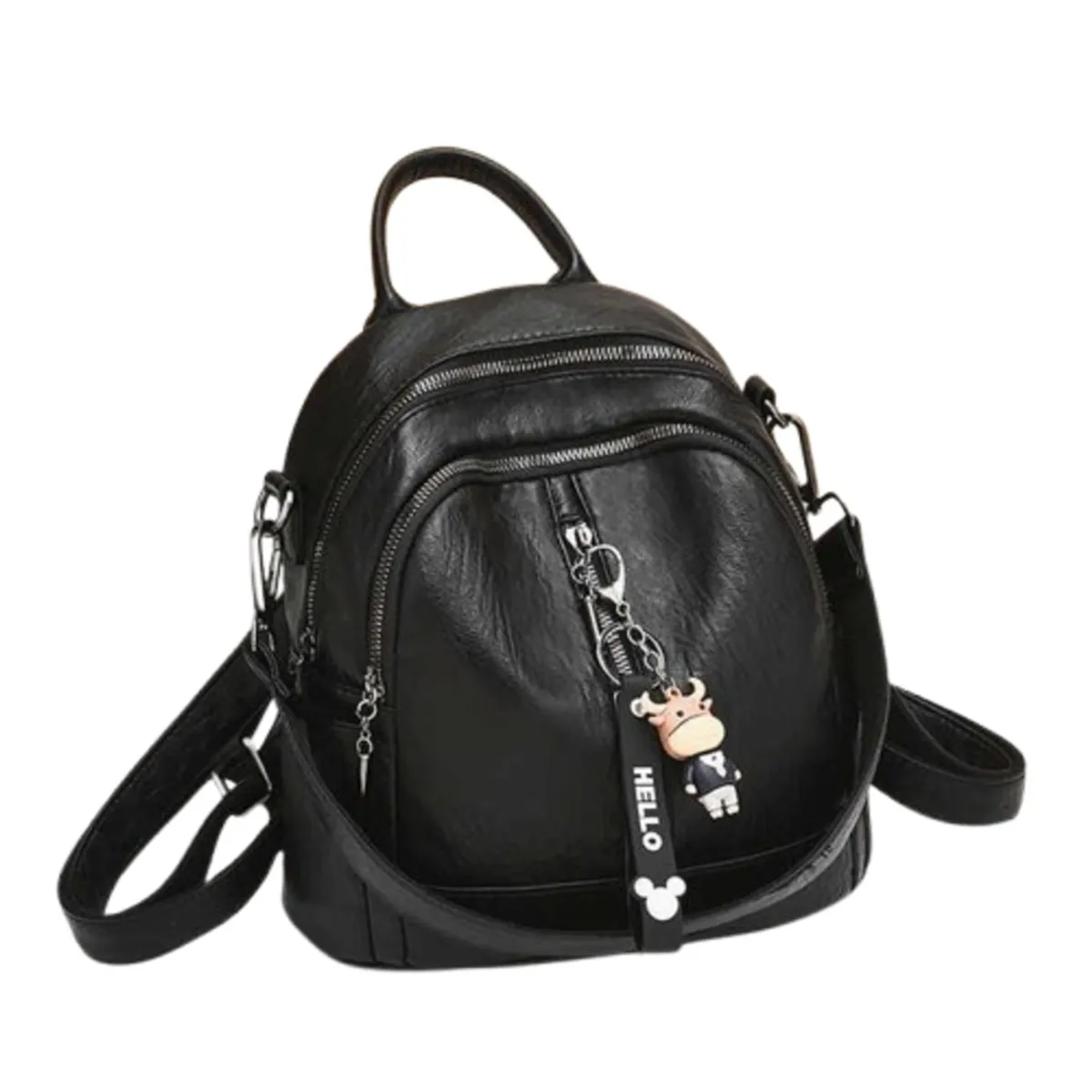 GENERICO - Mochila De cuero suave para mujer