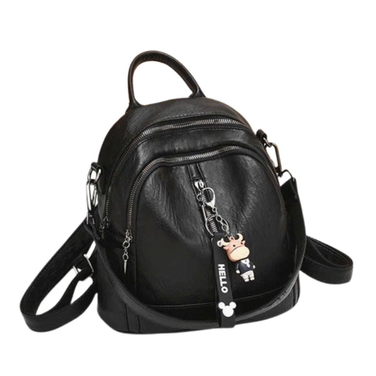 GENERICO - Mochila De cuero suave para mujer