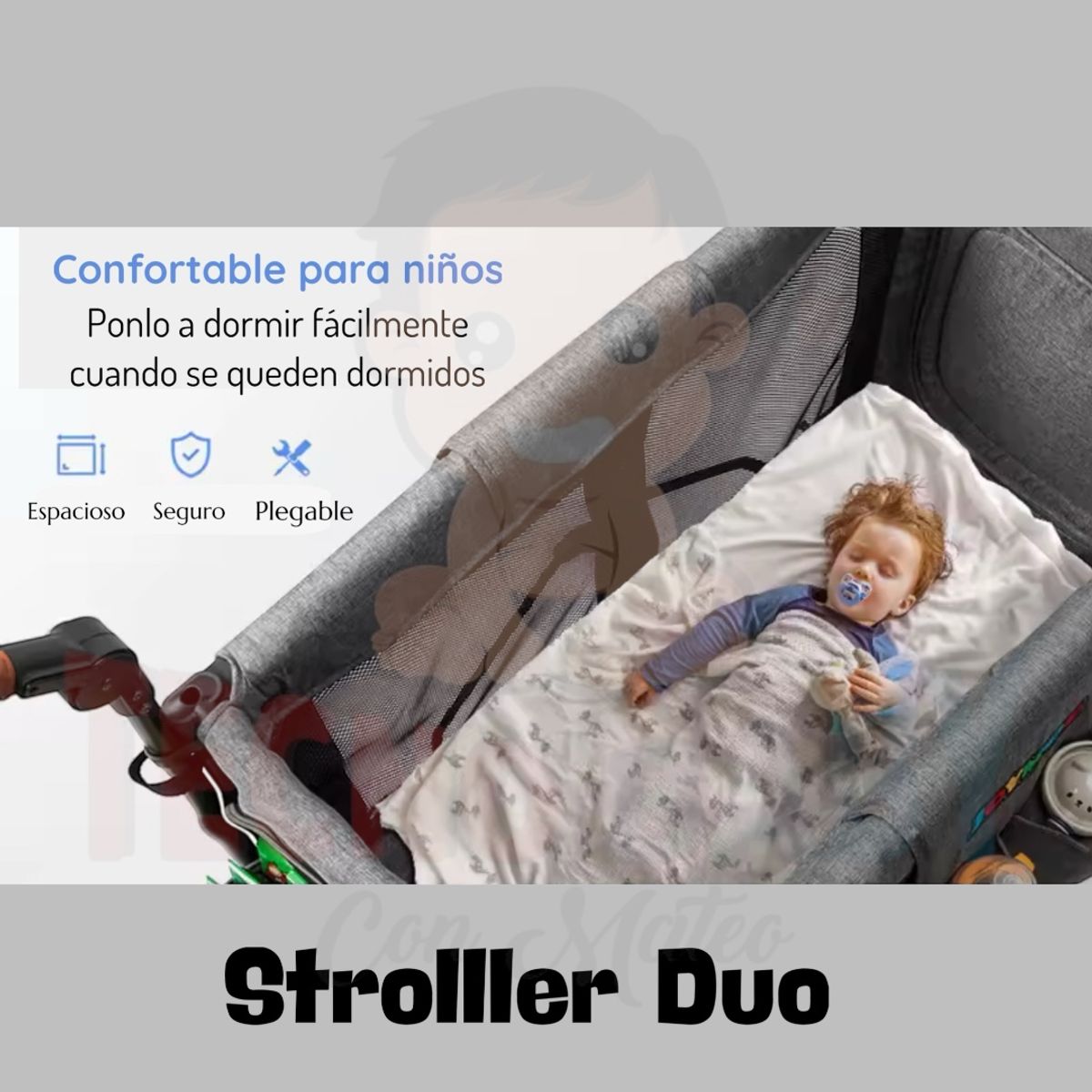 TECNOBABY CON MATEO - Stroller Dúo