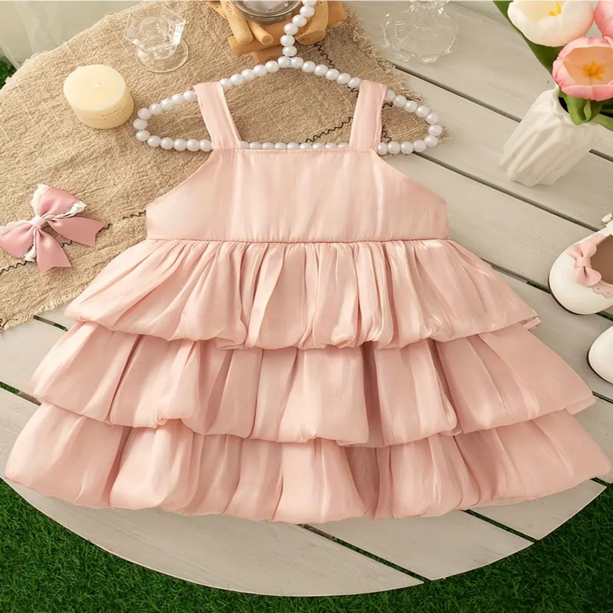 GENERICO - VESTIDO PARA BEBE ELEGANTE