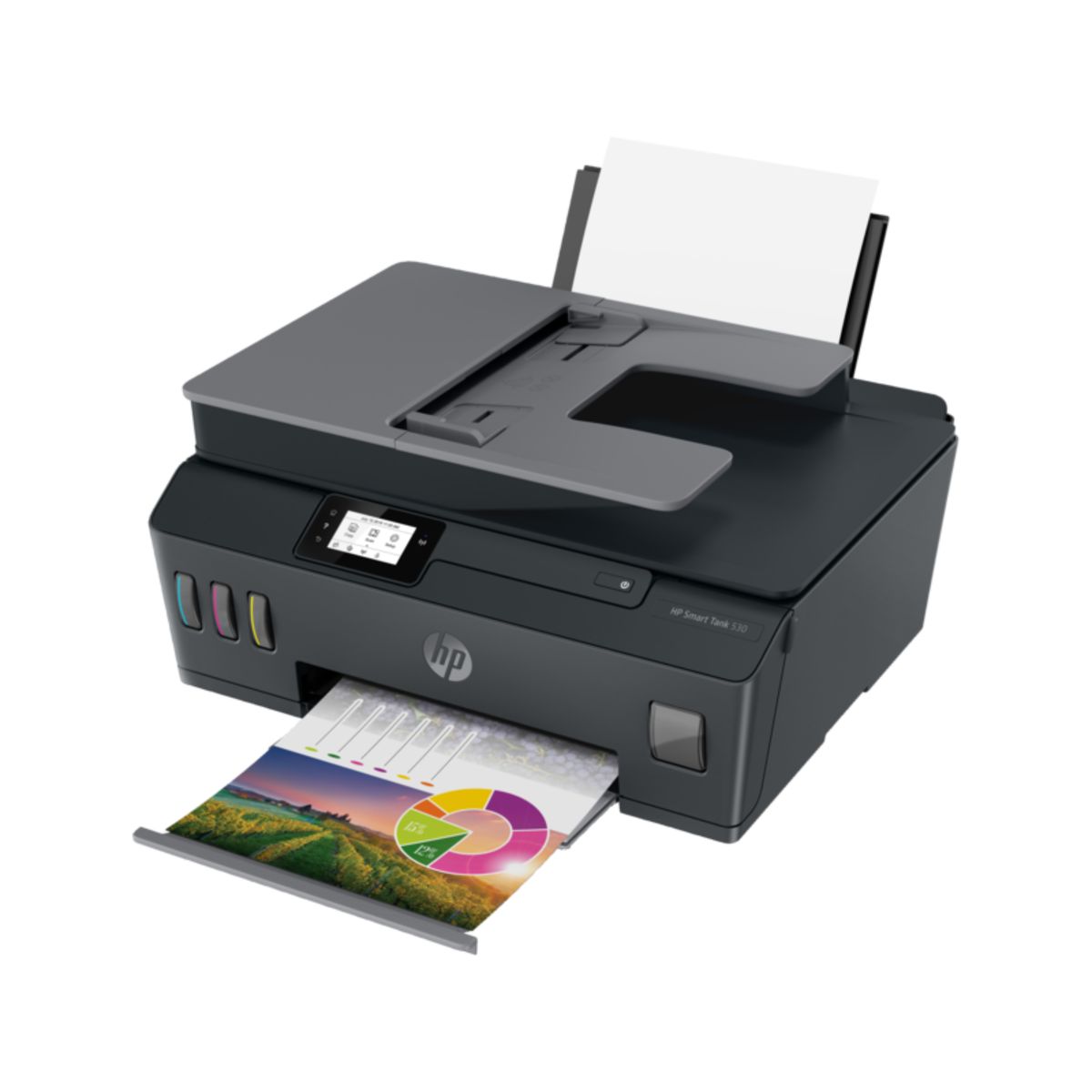 HP - IMPRESORA MULTIFUNCIONAL SMART TANK HP 530 WIFI ADF DUPLEX