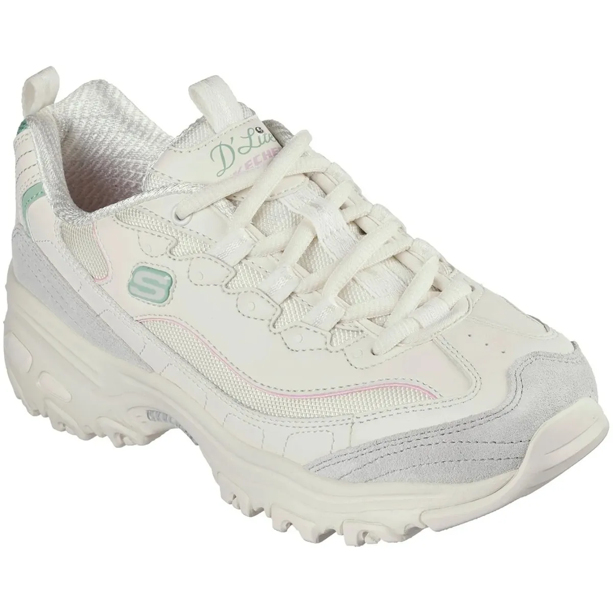 SKECHERS - Zapatilla Skechers DLites-New Heat 150231NTMT Beige para Mujer