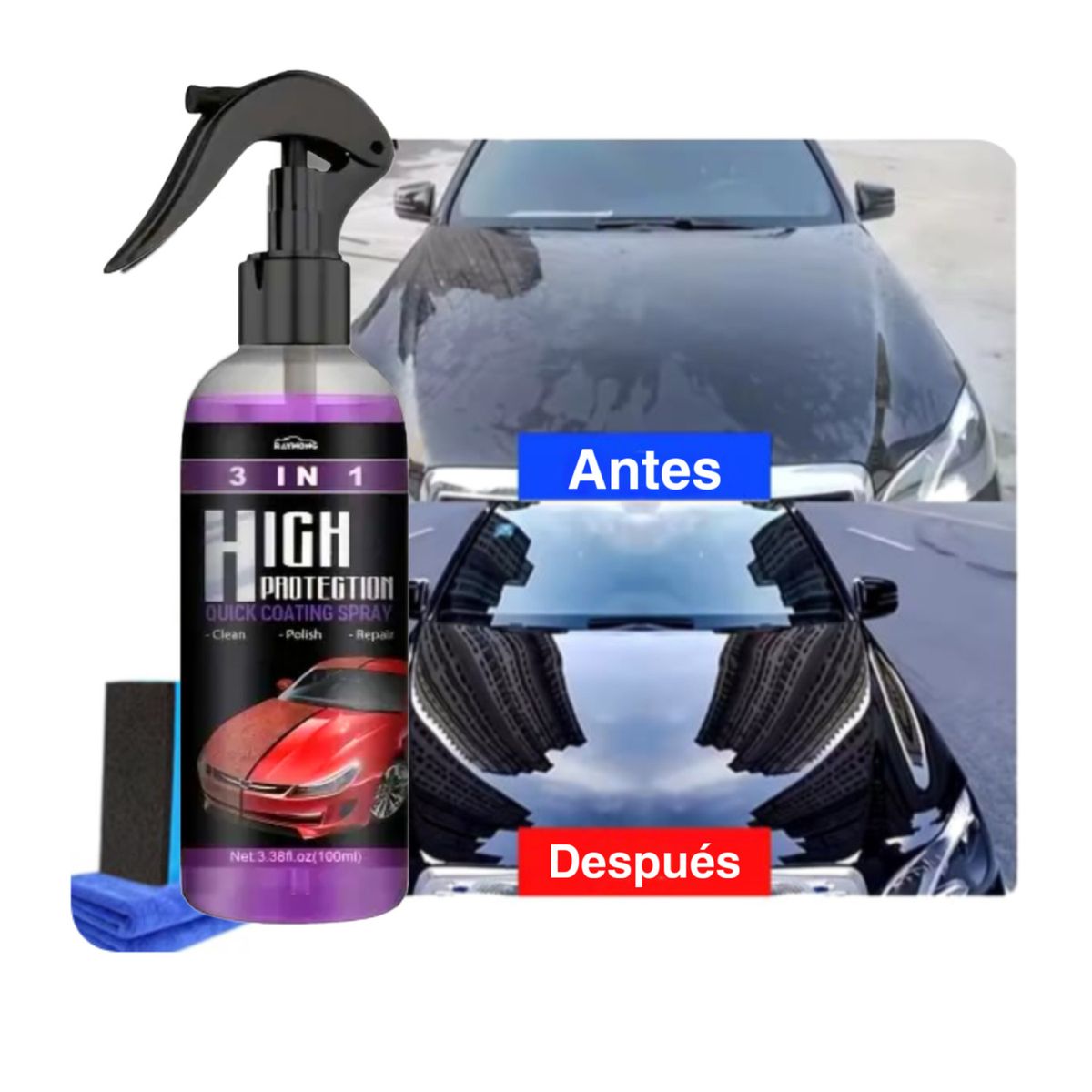 GENERICO - Spray de Revestimiento Ceramico 3 en 1 - 100 Ml