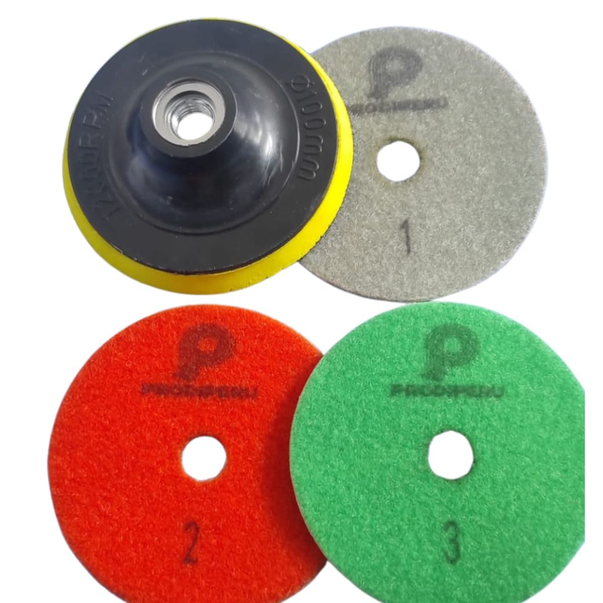 GENERICO - DISCOS PULIDOR 3 PASOS