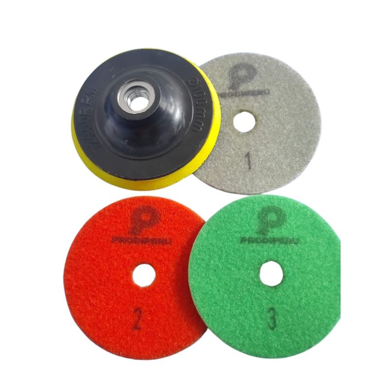 GENERICO - DISCOS PULIDOR 3 PASOS