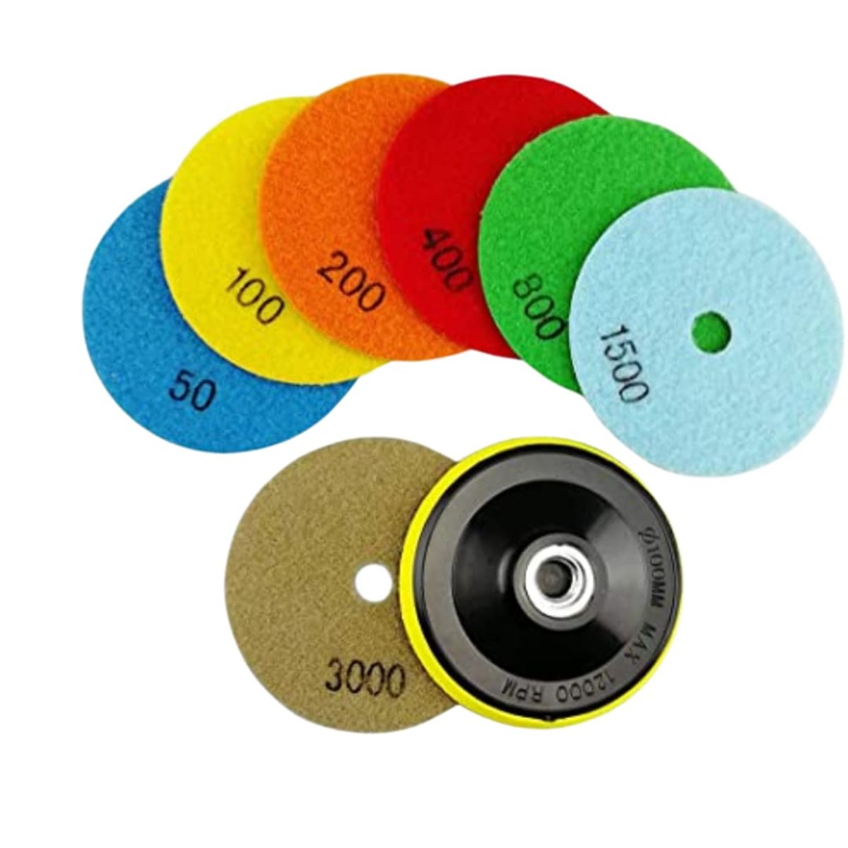 GENERICO - DISCOS 7 PASOS AL HUMEDO