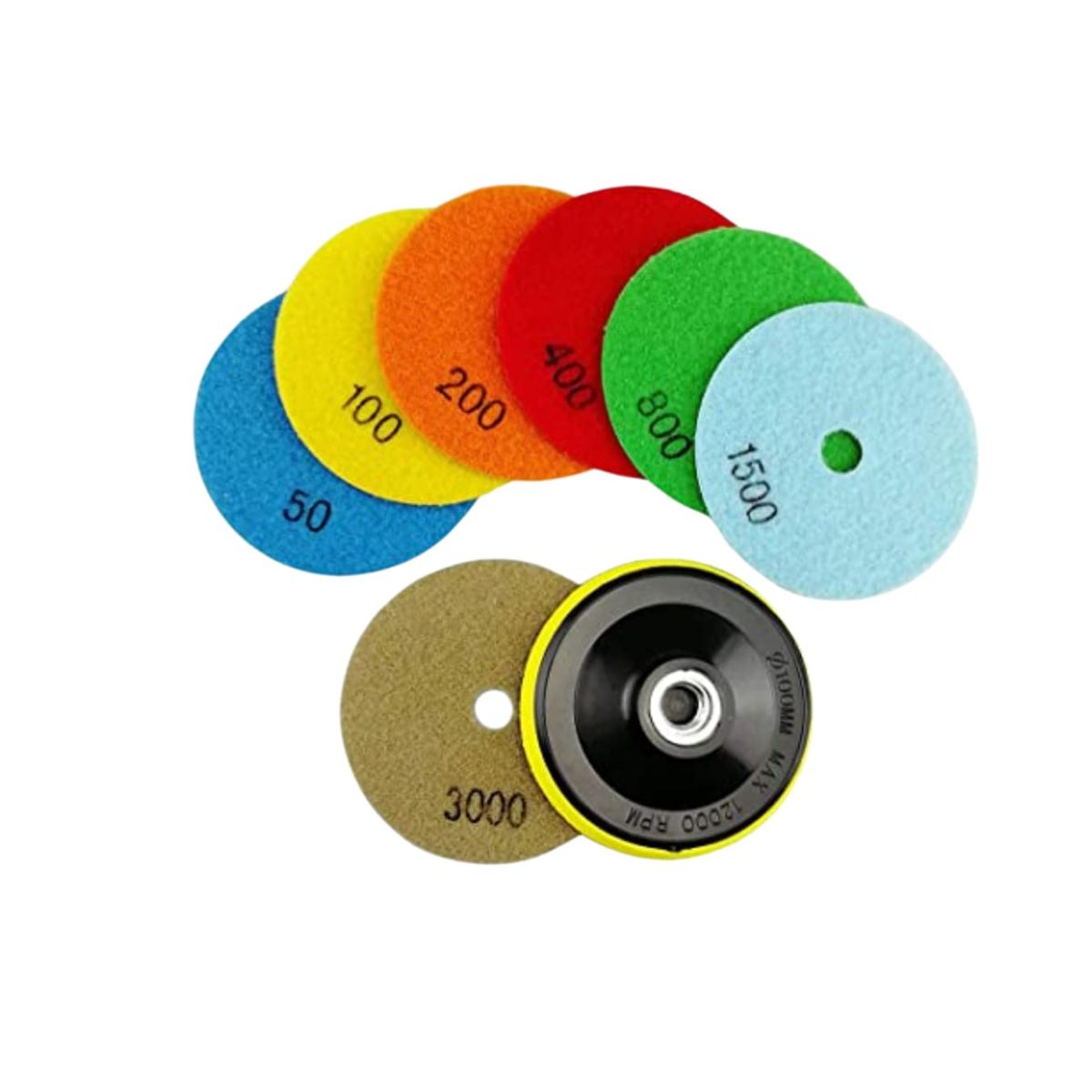 GENERICO - DISCOS 7 PASOS AL HUMEDO