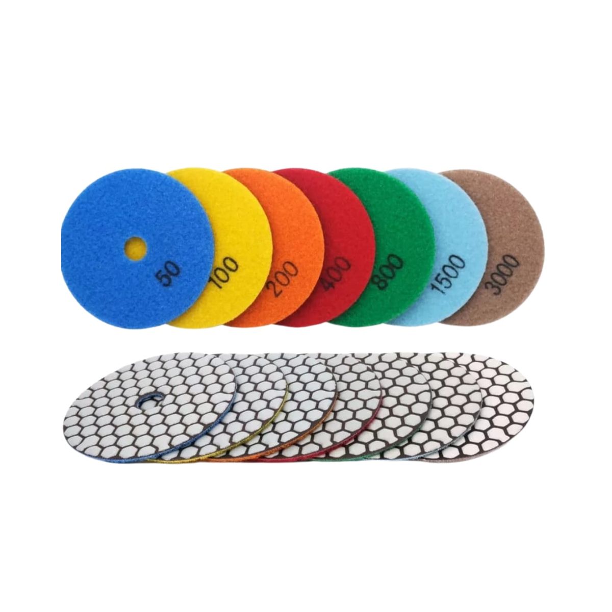 GENERICO - DISCOS PULIDPORES AL SECO