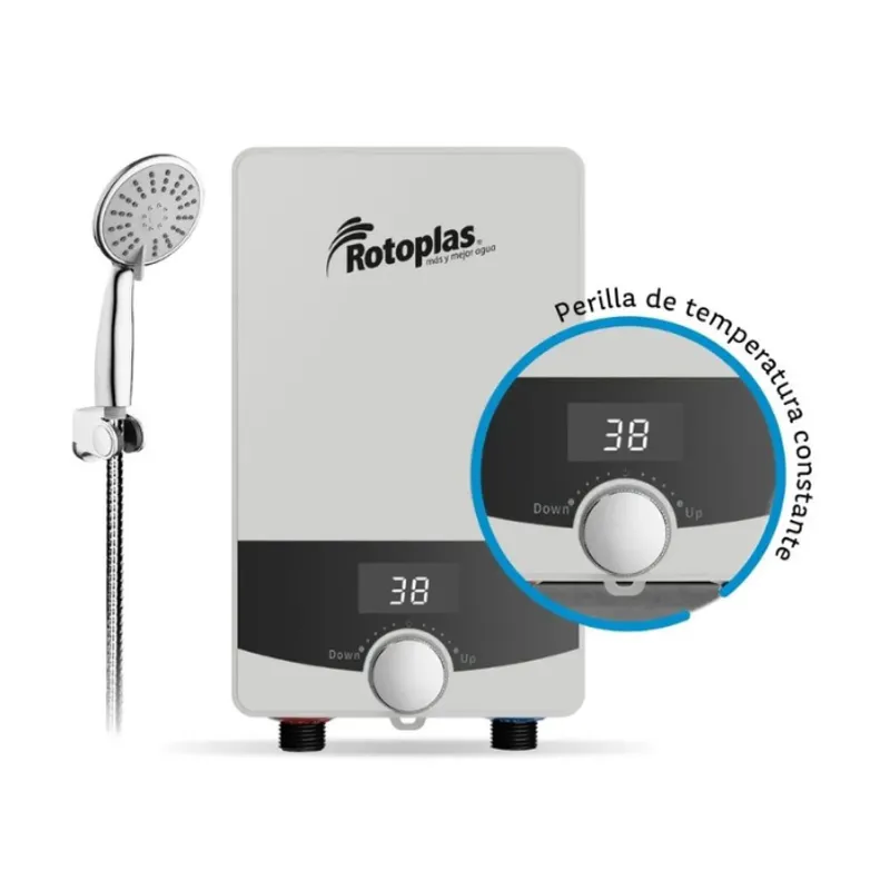 ROTOPLAS - RAPIDUCHA ELÉCTRICA AVALON GRIS 4500W ROTOPLAS