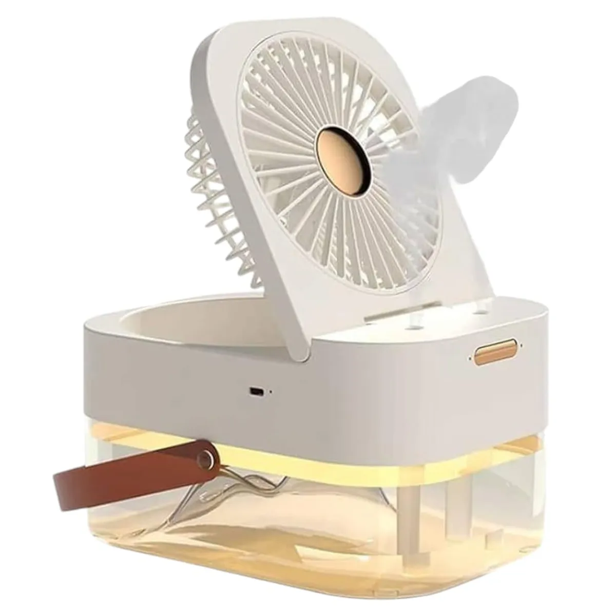 OEM - Mini Ventilador Humidificador Portátil Ideal para Oficina y Hogar