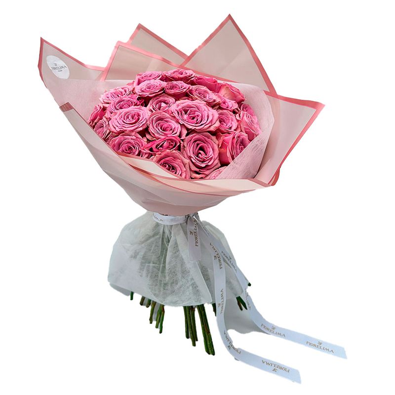 GENERICO - Ramo de 50 Rosas Lila - Florelima Atelier