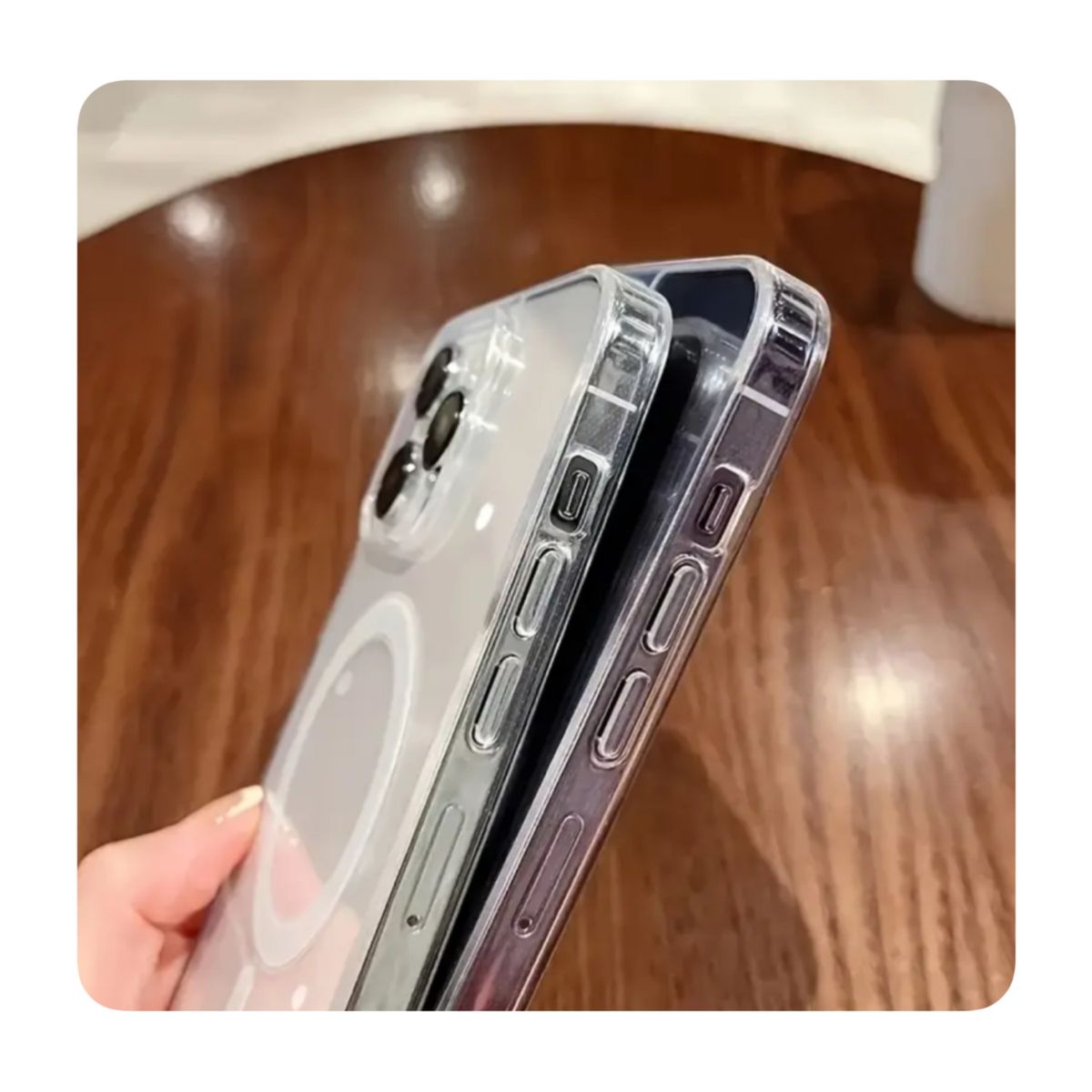 GENERICO - Case MagSafe Transparente - iPhone 11 Pro Max