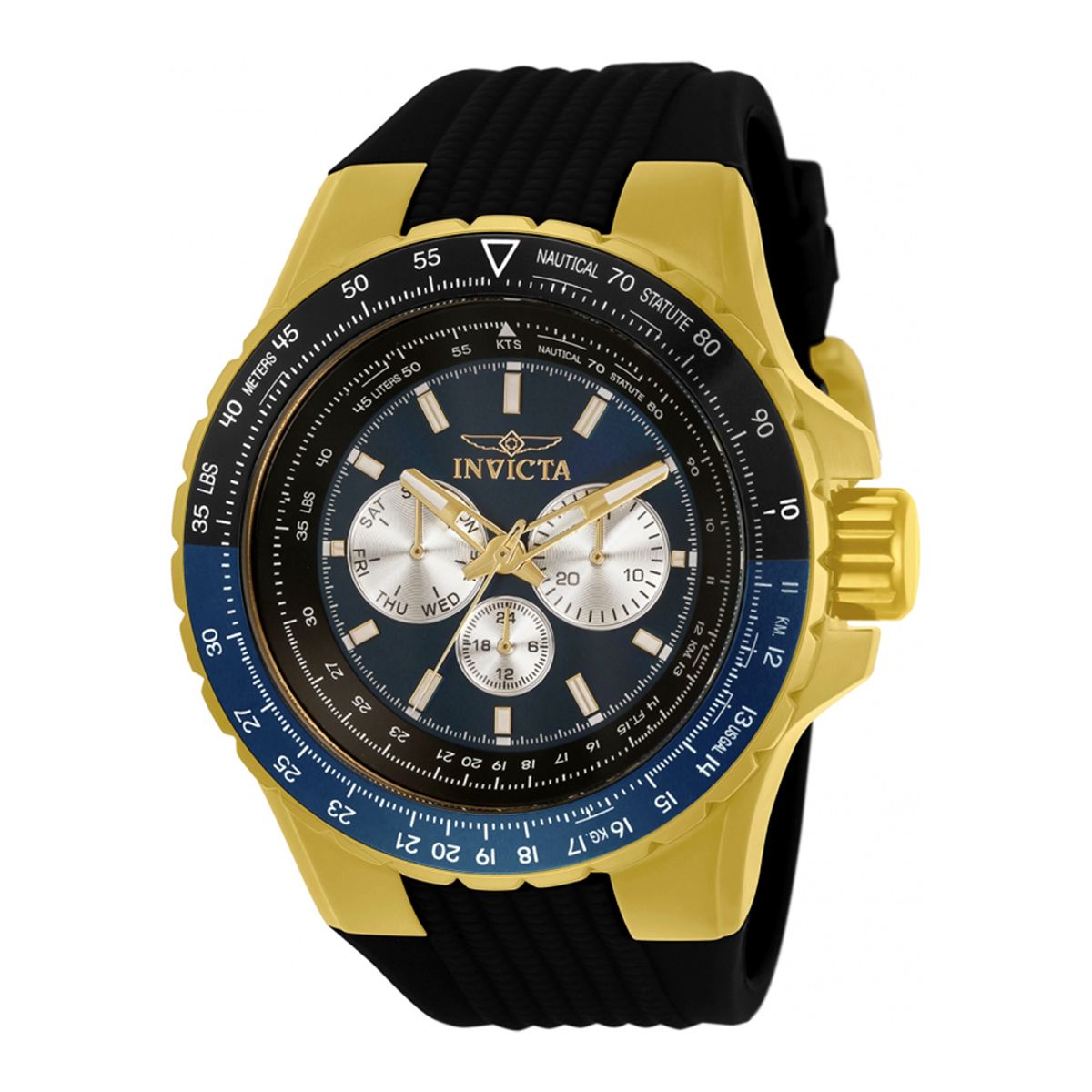 INVICTA - Reloj Invicta Aviator 33031 Silicona Hombre