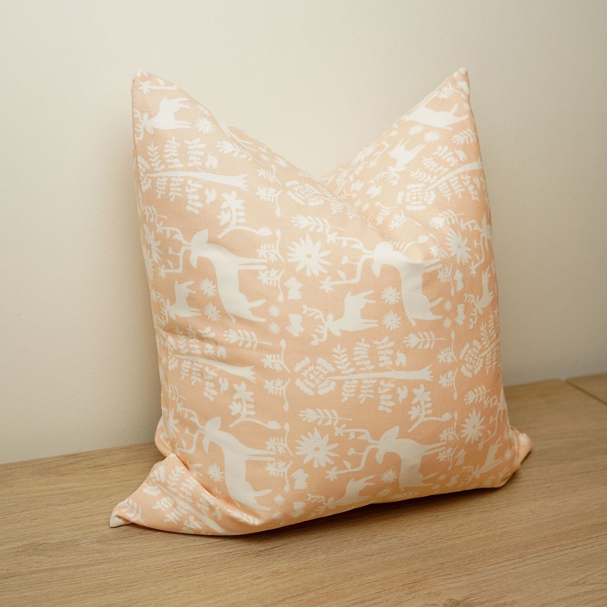 CLAUDIA RIVA HOME - Funda de Cojín Venados + relleno de poliester
