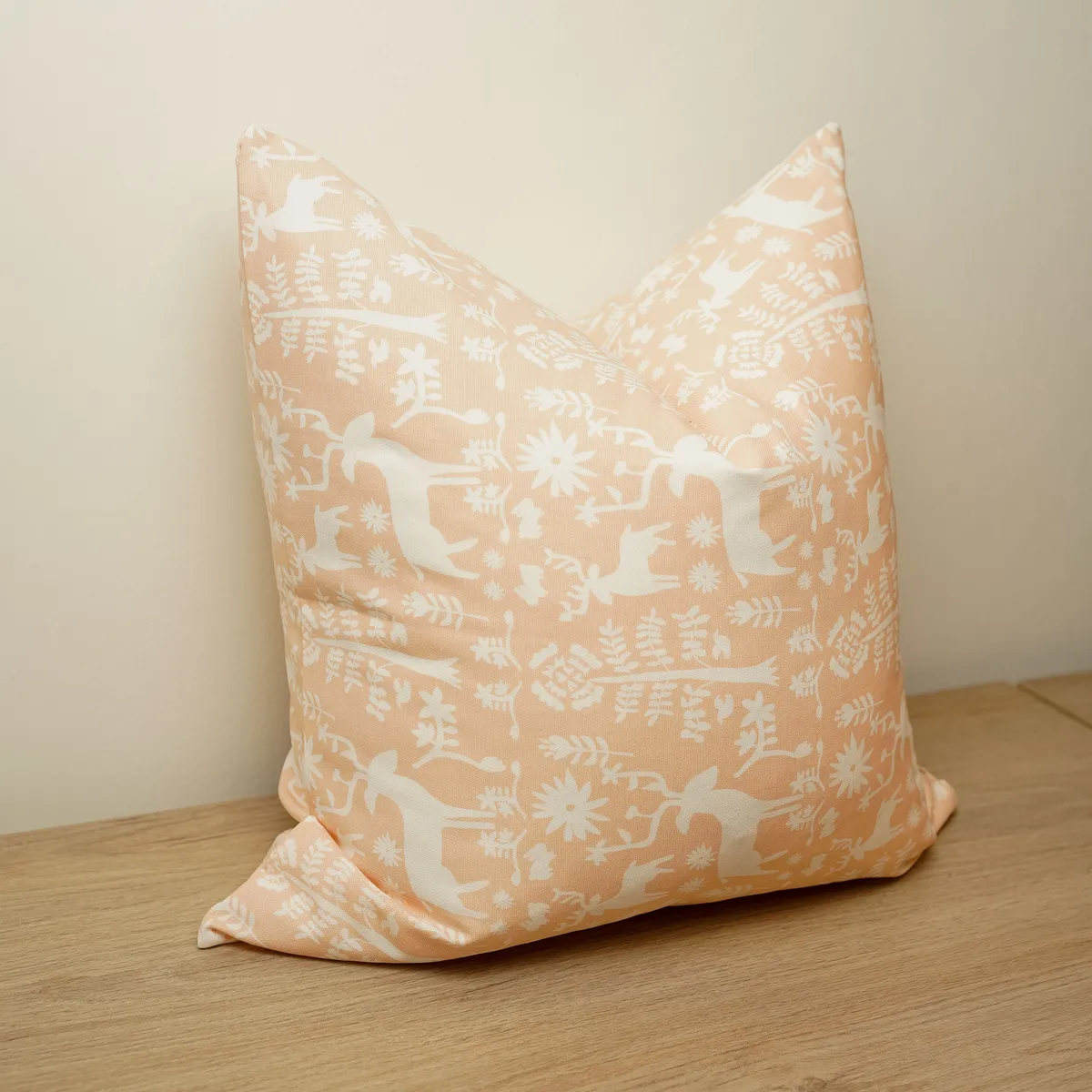 CLAUDIA RIVA HOME - Funda de Cojín Venados + relleno de poliester