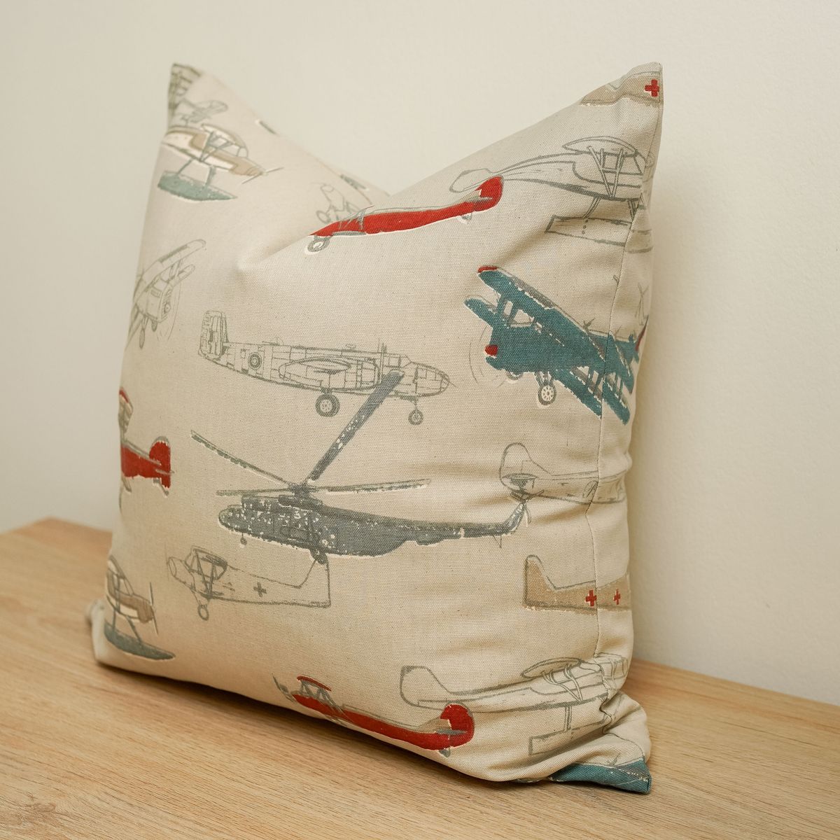 CLAUDIA RIVA HOME - Funda de Cojín Aviador + relleno de poliester