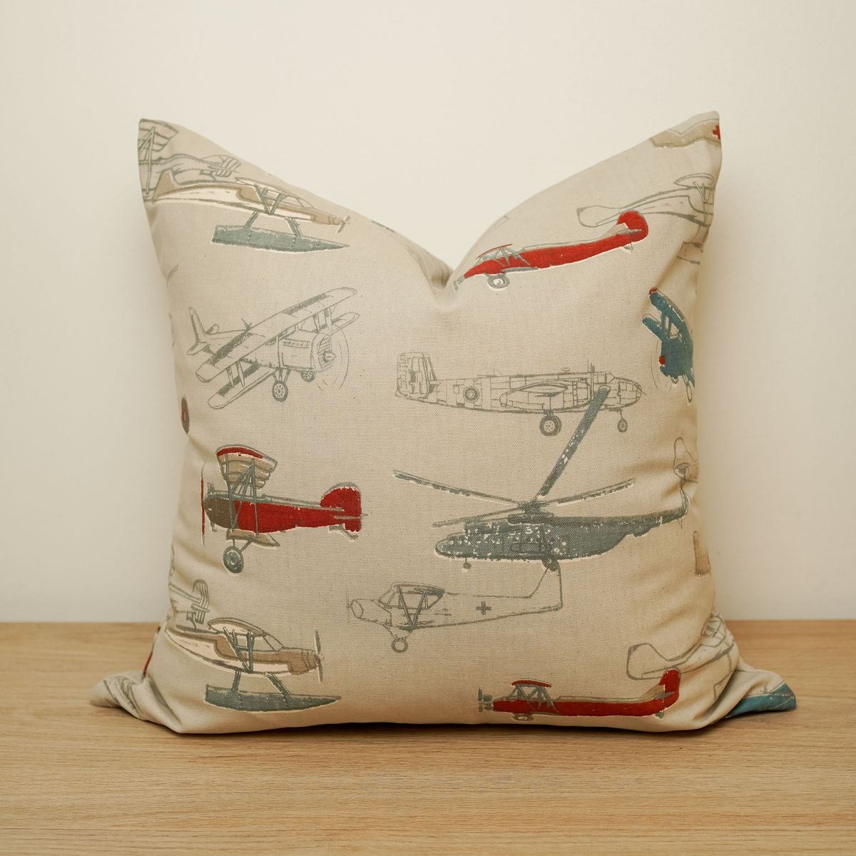 CLAUDIA RIVA HOME - Funda de Cojín Aviador + relleno de poliester