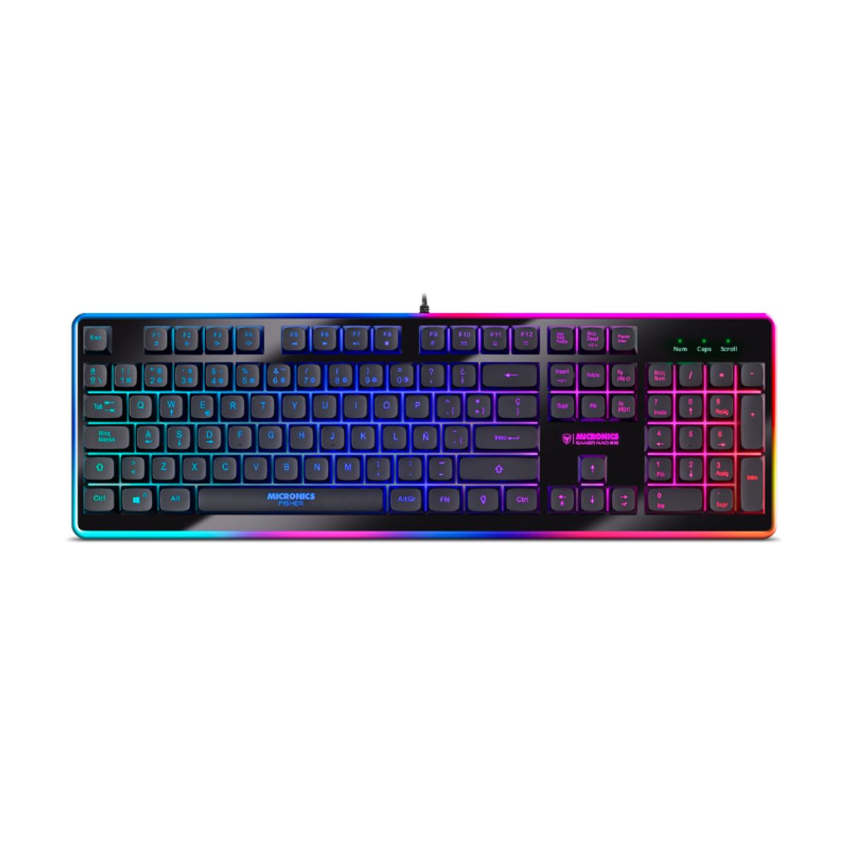 MICRONICS - Teclado Gamer Micronics Fisher - MIC K801