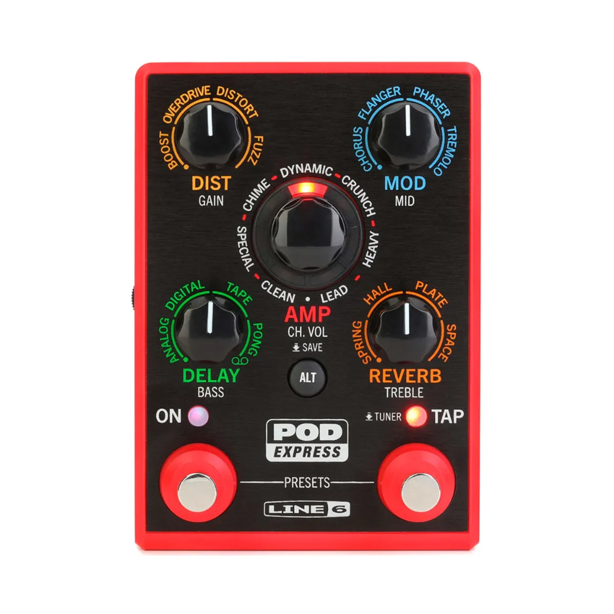 LINE 6 - Line 6 Pod Express Guitar Procesador de Efectos