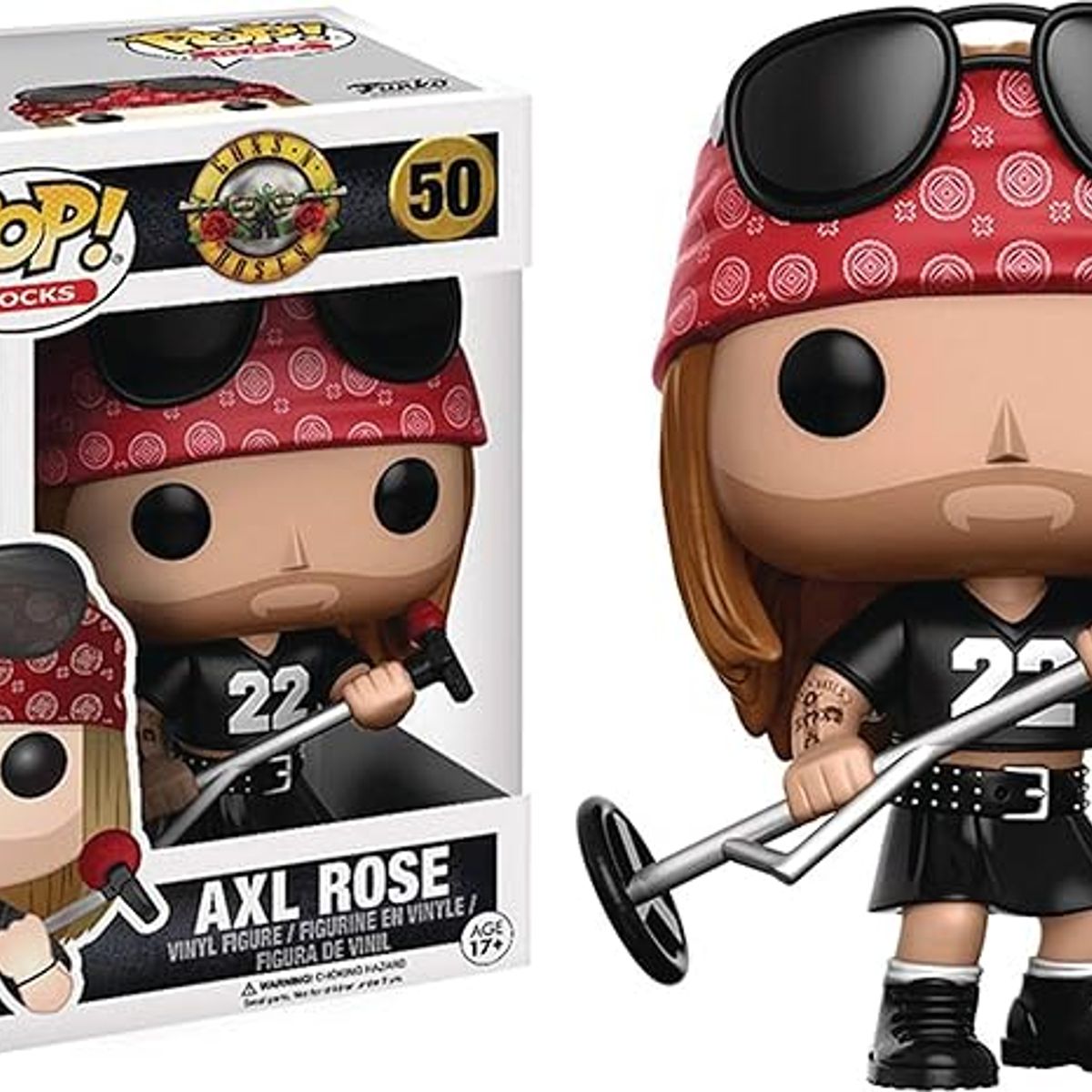 FUNKO - Funko Pop Axl Rose 50 Guns n Roses