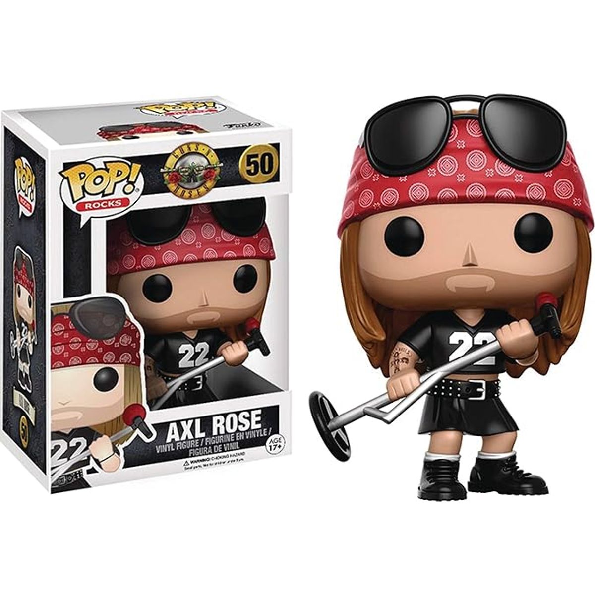 FUNKO - Funko Pop Axl Rose 50 Guns n Roses