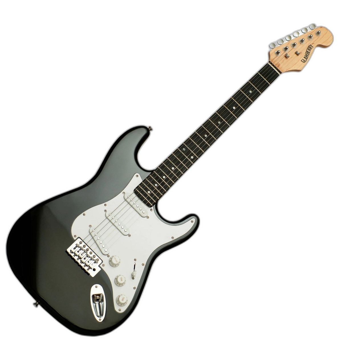 GENERICO - Glamberry 1112649 – Guitarra eléctrica Strat BK SSS