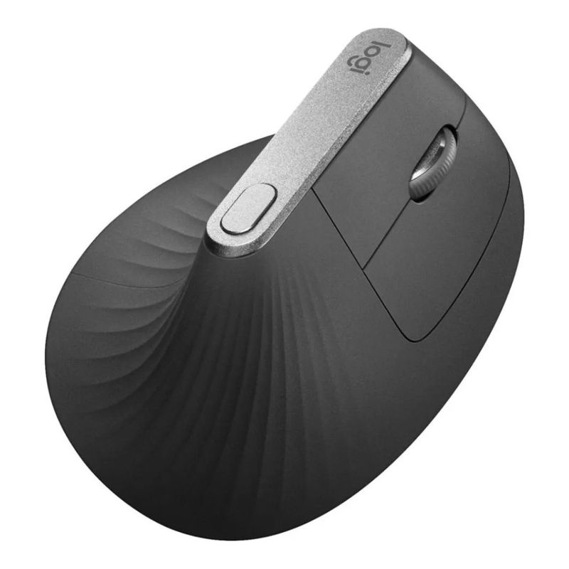 LOGITECH - Mouse Logitech MX Vertical Ergonómico Wireless Bluetooth USB C Negro