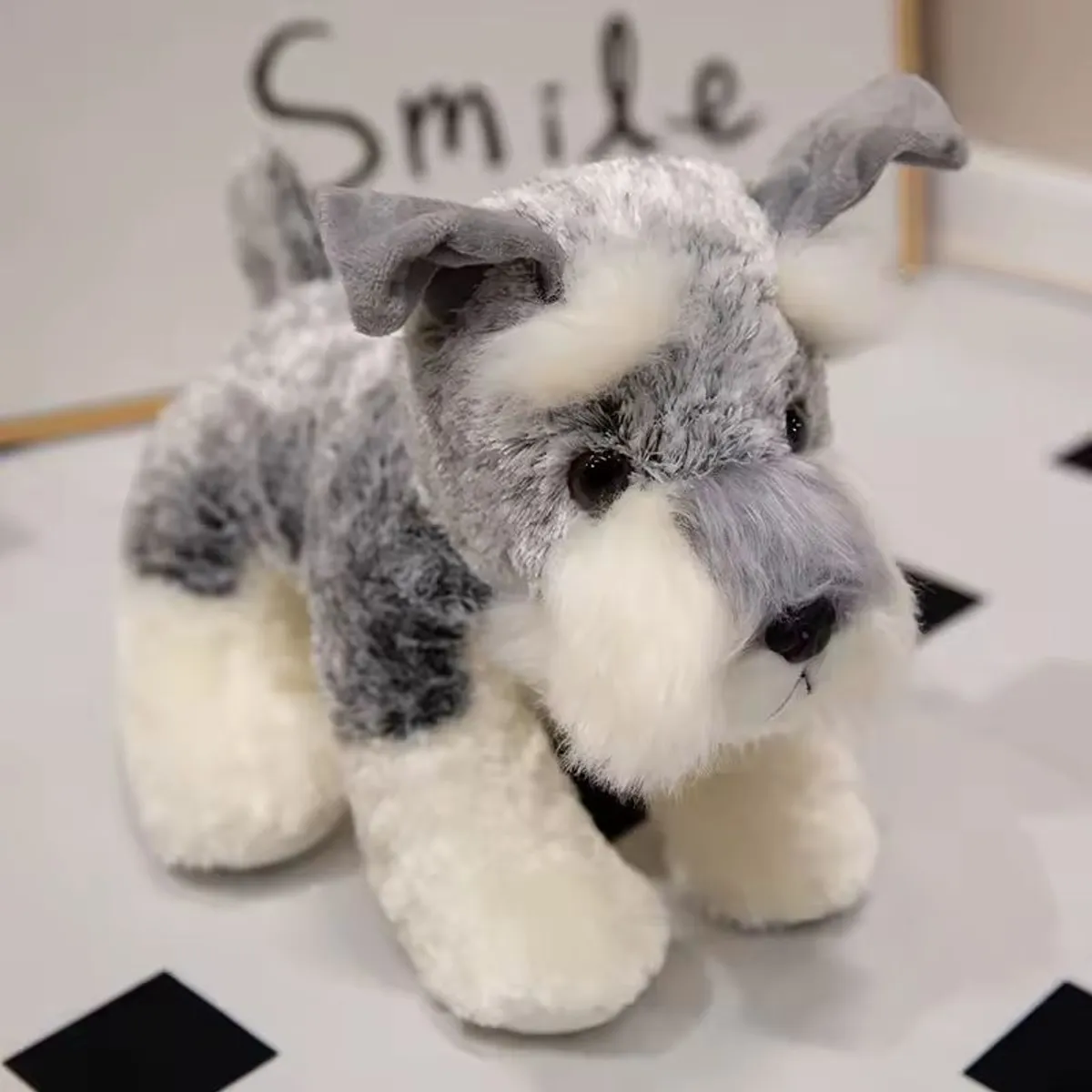 GENERICO - Peluche Perro Schnauzer