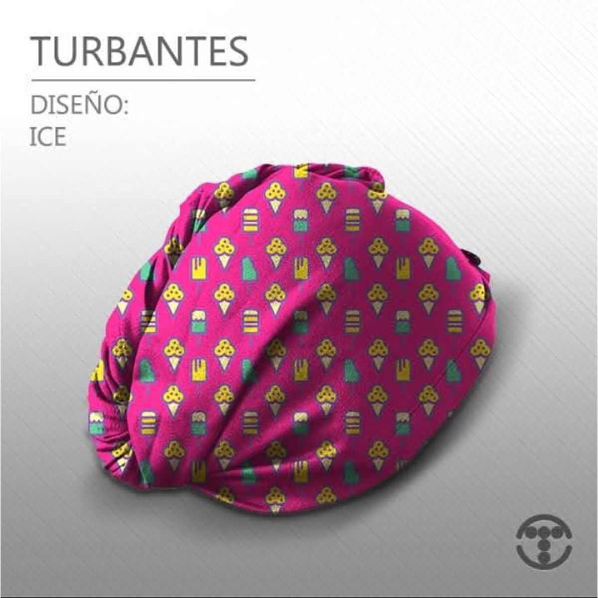 TOWELTEC - TURBANTE DE MICROFIBRA NIÑA DISEÑO ICE