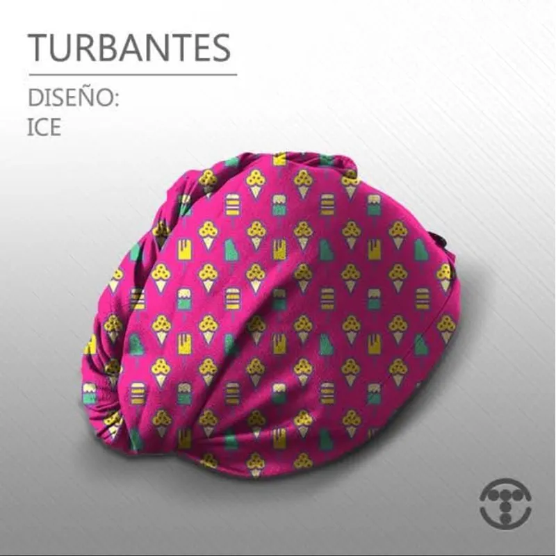 TOWELTEC - TURBANTE DE MICROFIBRA NIÑA DISEÑO ICE
