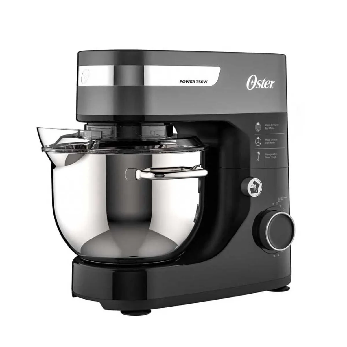 OSTER - Batidora planetaria Oster FPSTSM3711 con 12 velocidades de 750w